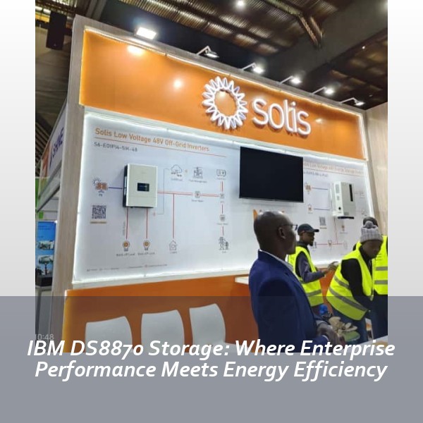 IBM DS8870 Storage: Where Enterprise Performance Meets Energy Efficiency